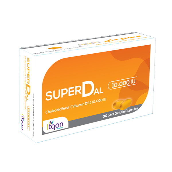 SuperDal (1000 IU, 2000 IU, 5000 IU, 10,000 IU, 50,000 IU)