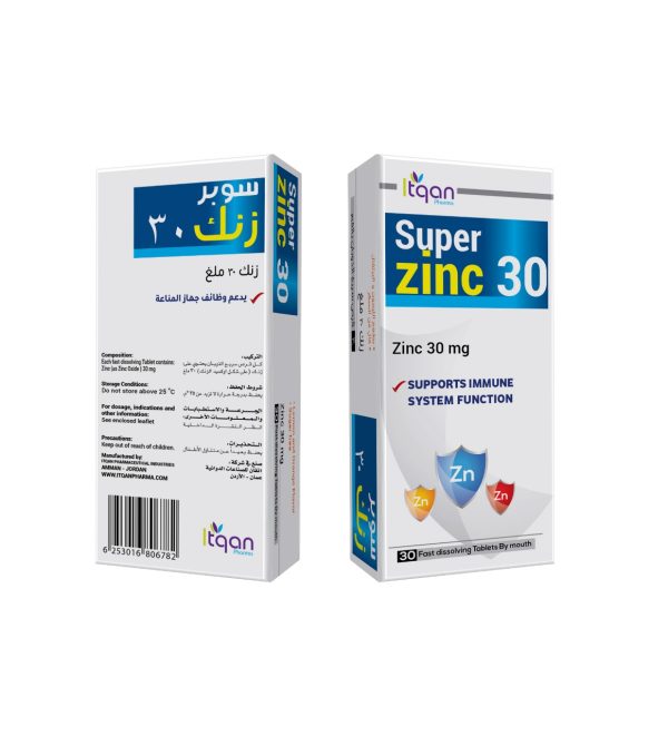 SuperZinc 30 & 50 mg